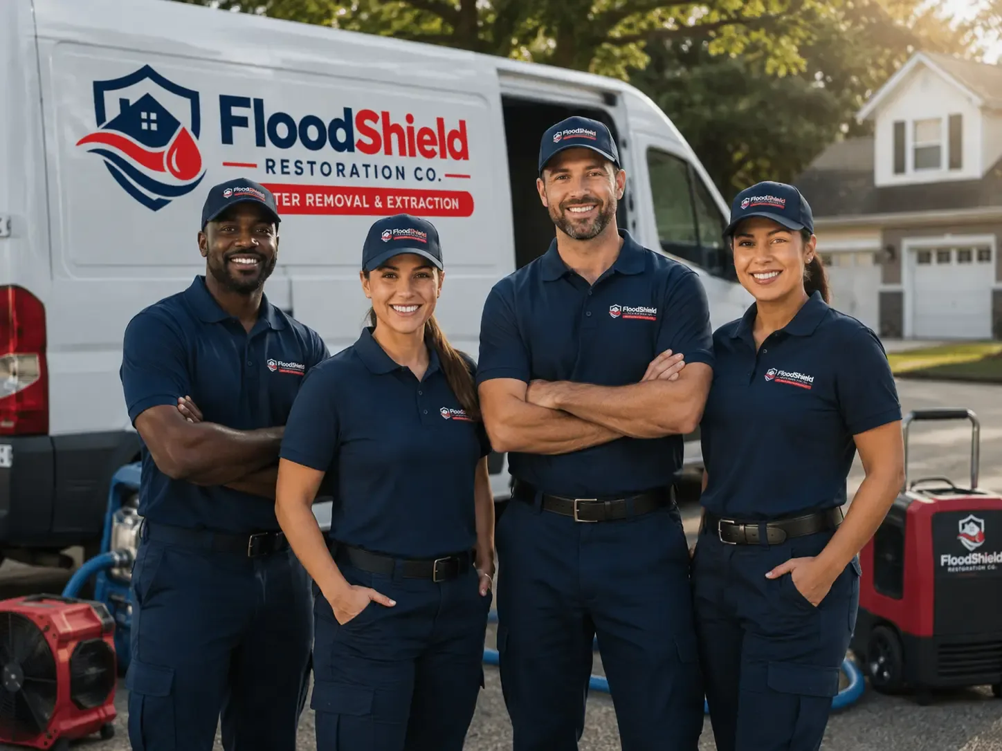 Flood Damage Restoration company in Bingham, IL